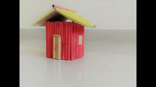 How to make box using news paper | |news paper house || Pen stand ||By PaniraArts