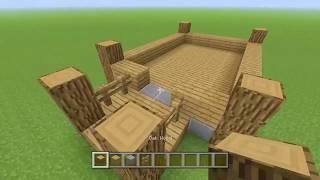 Minecraft: Building a simple house