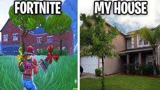 STALKER Created My HOUSE In Fortnite Creative Mode (this is creepy...)