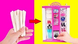 20 DIYs FOR DOLL HOUSE | How To Make Barbie Dollhouse and More DIY Hacks
