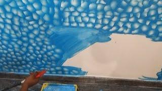 MAKING A AIR COMPRESSOR WALL PAINTING CREATED