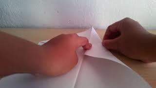 How to make a paper "dart" plane