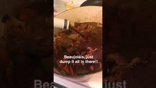 Beaujolais wine to make bordelaise sauce
