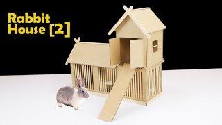 Rabbit House Making from Cardboard - POPs DIY