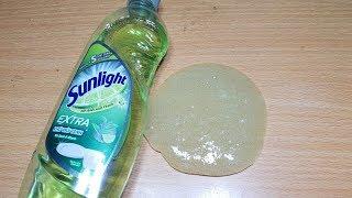 Clear Slime Dish Soap ! How To Make Slime Clear Slime Dish Soap