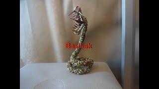 How to make Basilisk serpent king symbol of Slytherin House เนตรสยบมาร