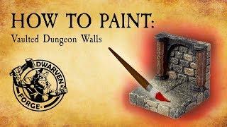 Joy of Dwarven Painting: Dungeon of Doom Dungeon Walls!