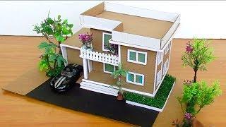 Beautiful DIY Mansion Villa House from Cardboard #108 | Crafts Ideas