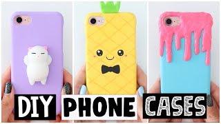 6 AMAZING DIY SLIME, SQUISHY & SUMMER INSPIRED PHONE CASE MAKEOVERS!
