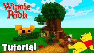 Minecraft Tutorial: How To Make Winnie The Poohs House "Christopher Robin"