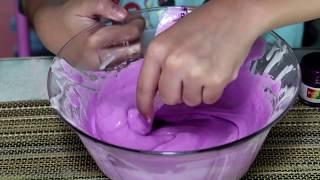 How to make Slime?│Paano gumawa ng slime with Borax from Lazada│Shaving foam│Elmer's glue