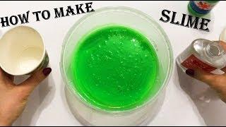 How to make Satisfying Slime with Glue and Slime Activator | Super easy Diy Slime for Beginners