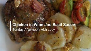 How to Make Chicken in Wine and Basil Sauce Recipe [Espisode 280]