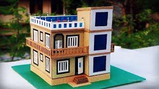 How to Make Amazing Cardboard House - Modern House Building Dreamhouse Architecture DIY