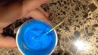 Cotton Candy slime! (How to make slime) ????❤️
