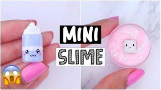 EXTREME MINI SLIMES! *making viral thick, marshmallow & cloud slime recipes*