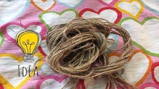 Best out of waste rope crafts ideas.DIY rope crafts.Rope decorating ideas.