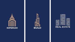 How to Design a Real Estate Logo - House Logo Design in Adobe Illustrator Bangla Tutorial