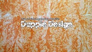 Asian Paints Royale Play Metallics Dapple Wall Design || Interior Design