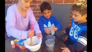 How to make slime with easy steps  ????????????