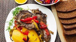 How to Make Lamb Stew with Red Wine and Vegetables
