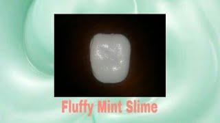 How to make Fluffy Mint Slime