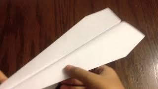 How to make a paper plane (Easy).