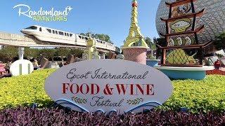 EPCOT Food & Wine at Walt Disney World - 2018!