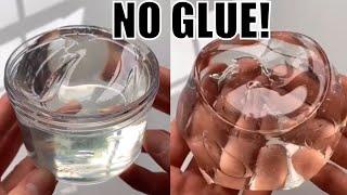 ????HOW TO MAKE CLEAR SLIME WITHOUT GLUE OR ANY ACTIVATOR! ????NO BORAX!  NO GLUE!