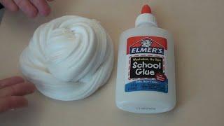DIY / Как сделать слайм из клея Elmer's / DIY / How to make slime from Elmer's glue