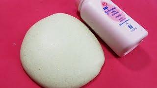 Baby Powder Slime , How To Make Slime with Baby Powder and Hand Soap No Glue, Face Mask, Lotion!