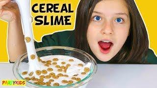 How To Make Cereal Milk Slime! Karina Garcia's SECRET Recipe Revealed!