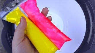 Making Slime With Bags - Duo Bags - Slime One