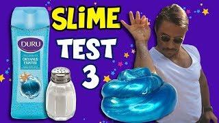 Duş Jeli ile Slime Nasıl Yapılır ?? Duş Jeli ile Slime Yapımı - Duru Duş jeli ve Tuz İle