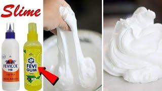 How to Make Slime with Fevigum & Fevicol !! Only Glue Slime With Indian Products !! Fevigum Fevicol