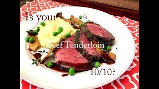 How to make your Beef Tenderloin a 10/10 |Christine Cushing
