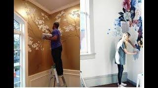 Awesome Flower Ceiling and mural painting