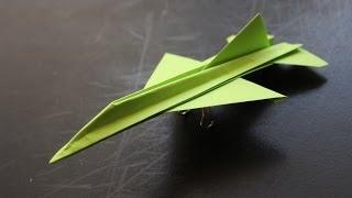 How to make a cool paper plane origami: instruction| F16