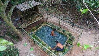 Building Swimming Pool And House (Bamboo 100%)