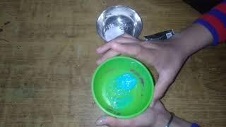 How to make slime with clinic plus shampoo and salt