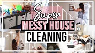 EXTREME CLEAN WITH ME | WHOLE HOUSE CLEANING MOTIVATION 2019 + HOW I MAKE CLEANING FUN