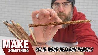 Introducing a New Way to Make Pencils // Woodworking Project