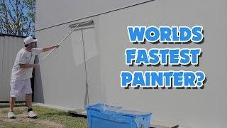 Paint Fast with the World's Biggest Paint Roller