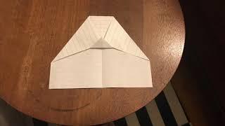How to make a AMAZING paper AIRPLANE!