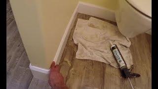 How to Paint and Caulk. DIY. Step by step. GoPro 101