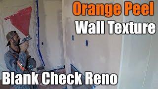 Blank Check Living Room Remodel | Wall Texture | THE HANDYMAN