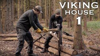 Building a Viking House with Hand Tools: A Bushcraft Project (PART 1)