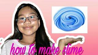Vlog#3 How to make slime(check the discription)