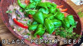 How to make blackpepper beef very easy you can do it ????????