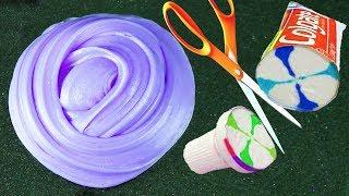 Real 1 ingredient Slime, Only Toothpaste , Easy Slime Recipe, No Glue,No Borax,No Corn Starch